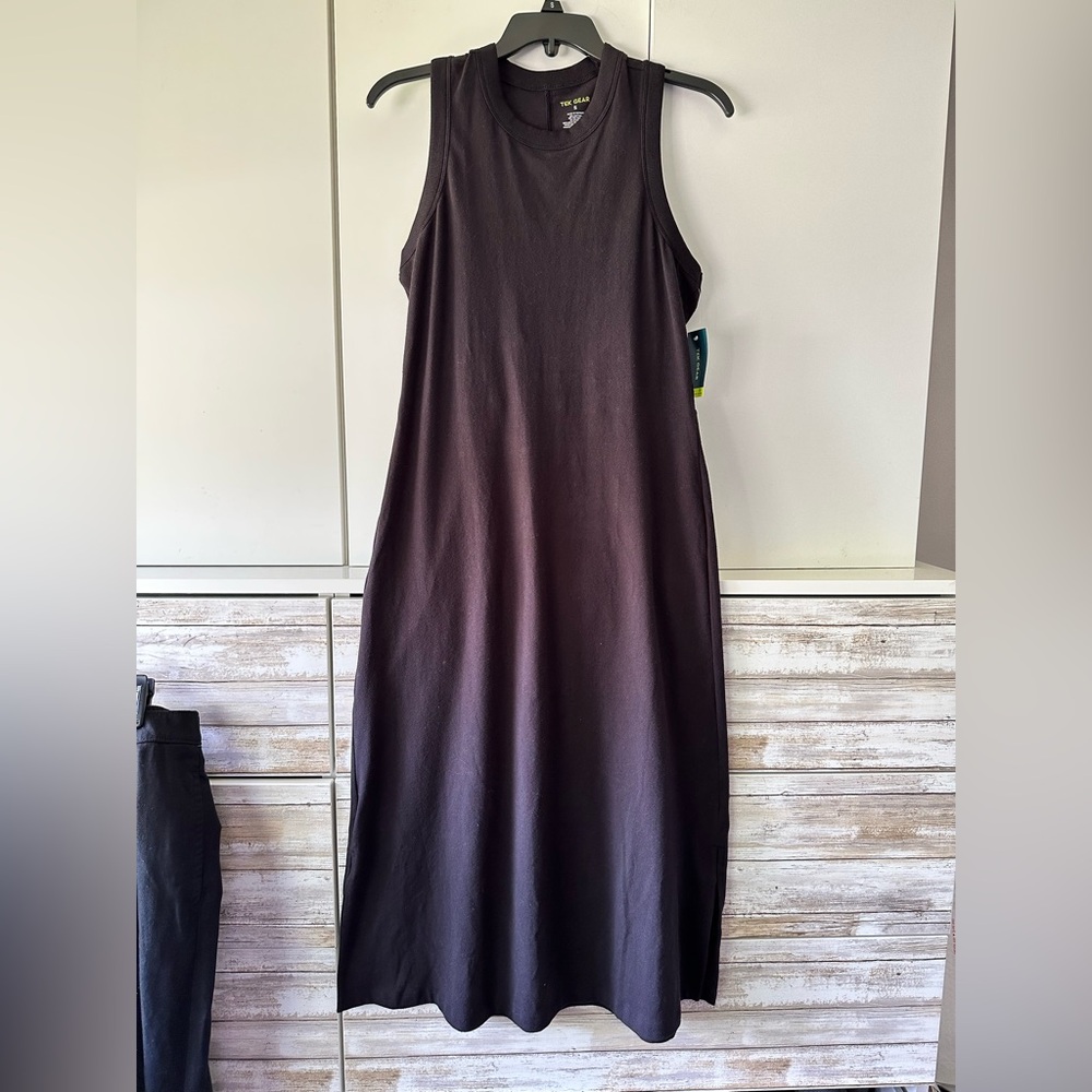 🖤🏃‍♀️ NWT Tek Gear Sleeveless Midi Dress Size Small Moisture Wicking